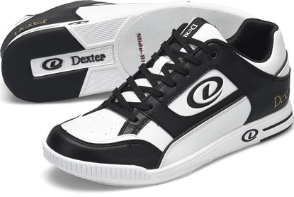 Picture of Dexter Royal Black White Unisex Bowling Shoes