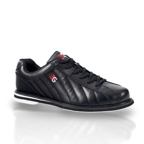 Picture of 3G Kicks Black Wide Unisex Bowling Shoes