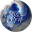Picture of Storm Ice Ocean Blue White Bowling Ball