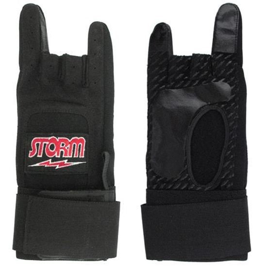 Picture of Storm Xtra Grip Plus Wrist Support Black Right Hand Bowling Glove