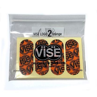 Picture of VISE Pre-Cut Logo Tape Orange #2 Medium Release 3/4" - 50 Pieces