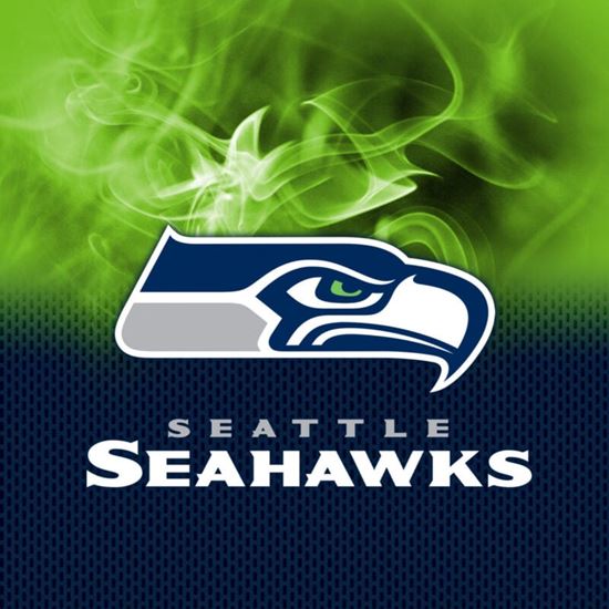 Picture of KR NFL Seattle Seahawks On Fire Bowling Towel