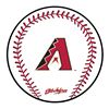 Picture of KR Strikeforce MLB Arizona Diamondbacks Round Baseball Shammy