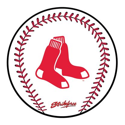 Picture of KR Strikeforce MLB Boston Red Sox Round Baseball Shammy