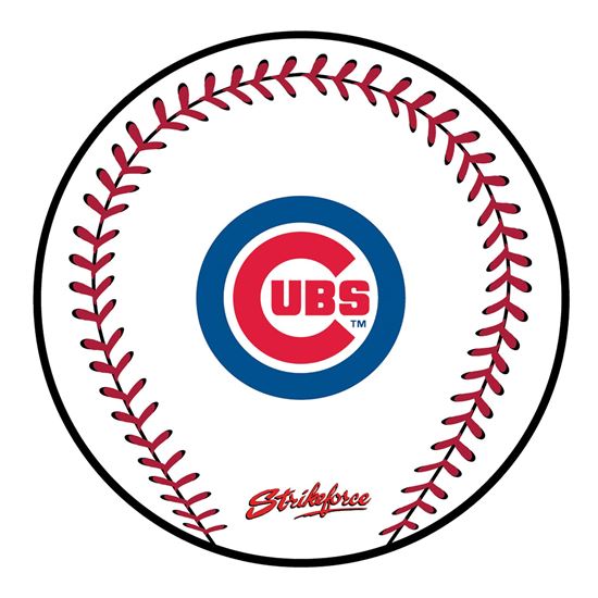 Picture of KR Strikeforce MLB Chicago Cubs Round Baseball Shammy