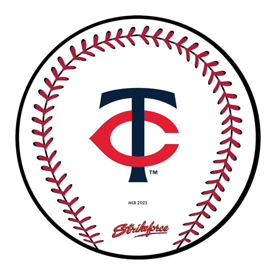 Picture of KR Strikeforce MLB Minnesota Twins Round Baseball Shammy