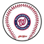 Picture of KR Strikeforce MLB Washington Nationals Round Baseball Shammy
