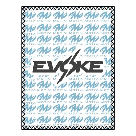 Picture of Motiv Evoke Black Blue SD Leather Bowling Shammy