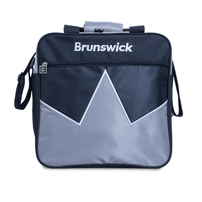 Picture of Brunswick Blast 1 Ball Single Tote Silver Bowling Bag