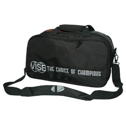 Picture of VISE 2 Ball Clear Top Plus Black Bowling Bag
