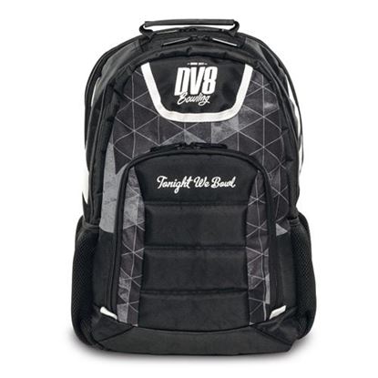 Picture of DV8 Dye Sub Black White Bowling Backpack